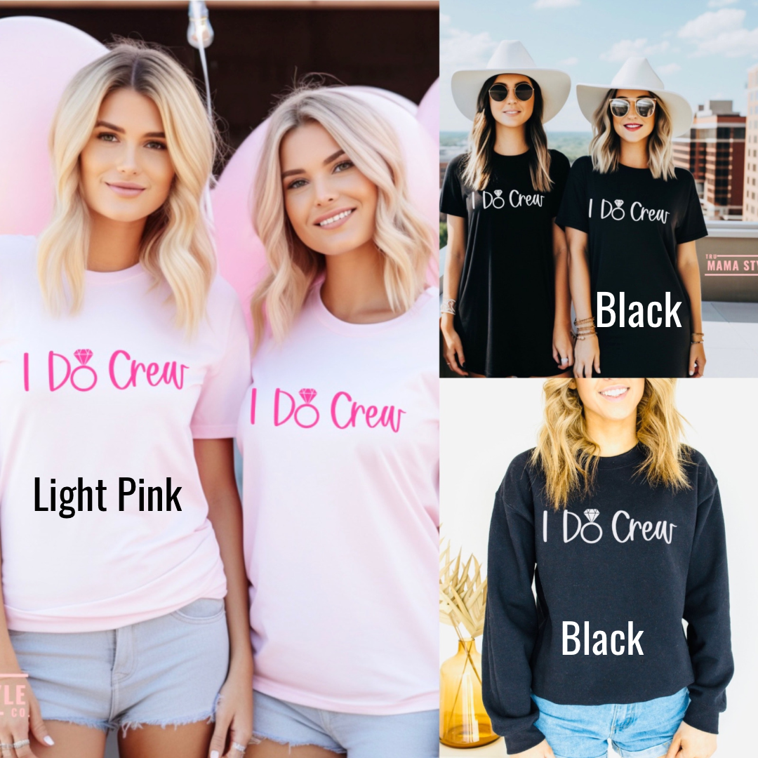 I Do Crew Bachelorette Tops