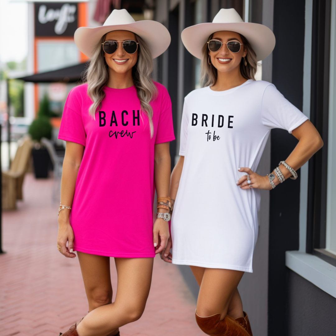 Bride To Be/Bach Crew Bachelorette T-Shirt