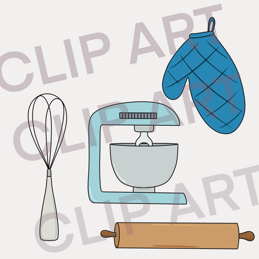 Baking Things Clip Art