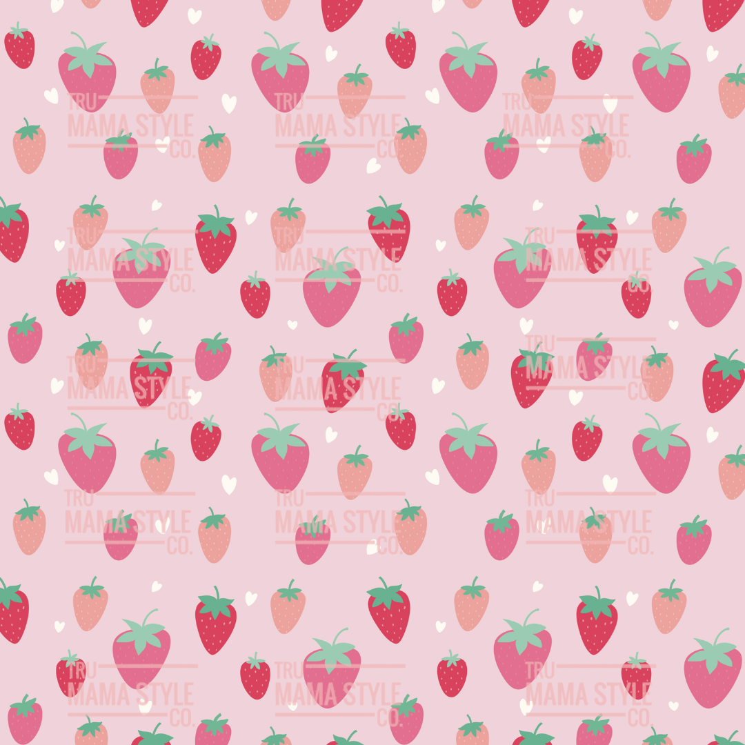 Strawberry Seamless Pattern