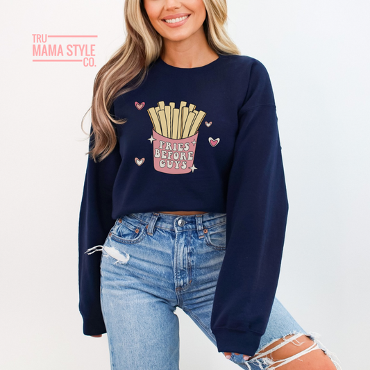 Fries before guys