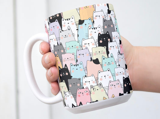 Crazy Cats mug